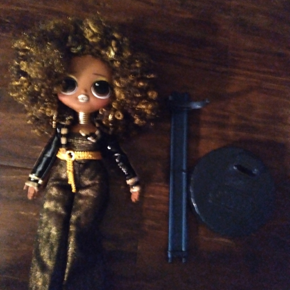 Fashion Doll with Stand and Accessories